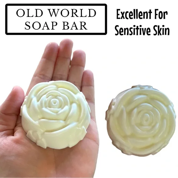 1 Bar, Old World Rose Soap, Handmade, Great Gift Idea! ( PRICE IS FIRM ) - Picture 2 of 3